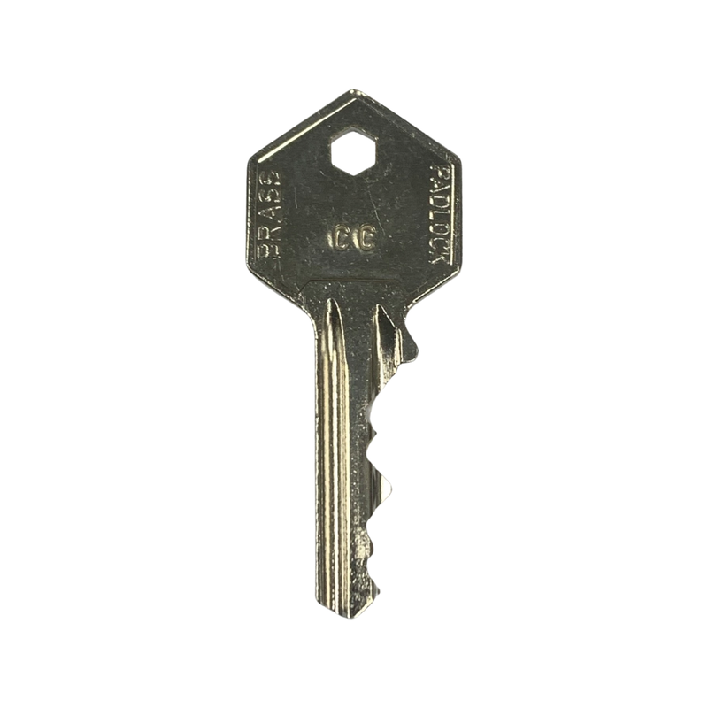 ASEC CC Padlock Master Key - Coded Keys